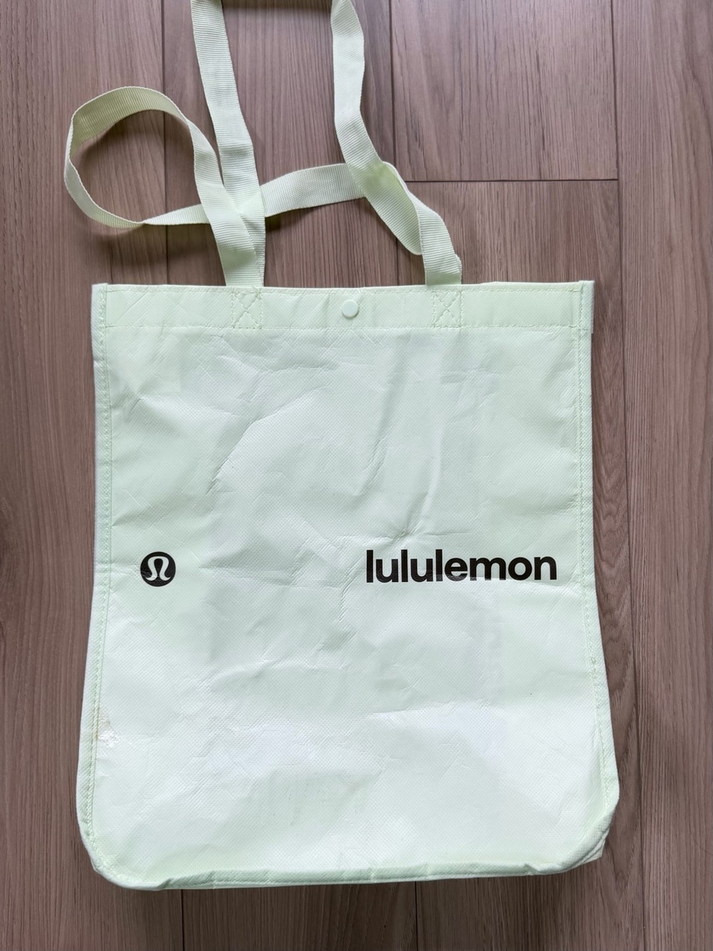 lululemon athletica Pale Green Reusable Tote
